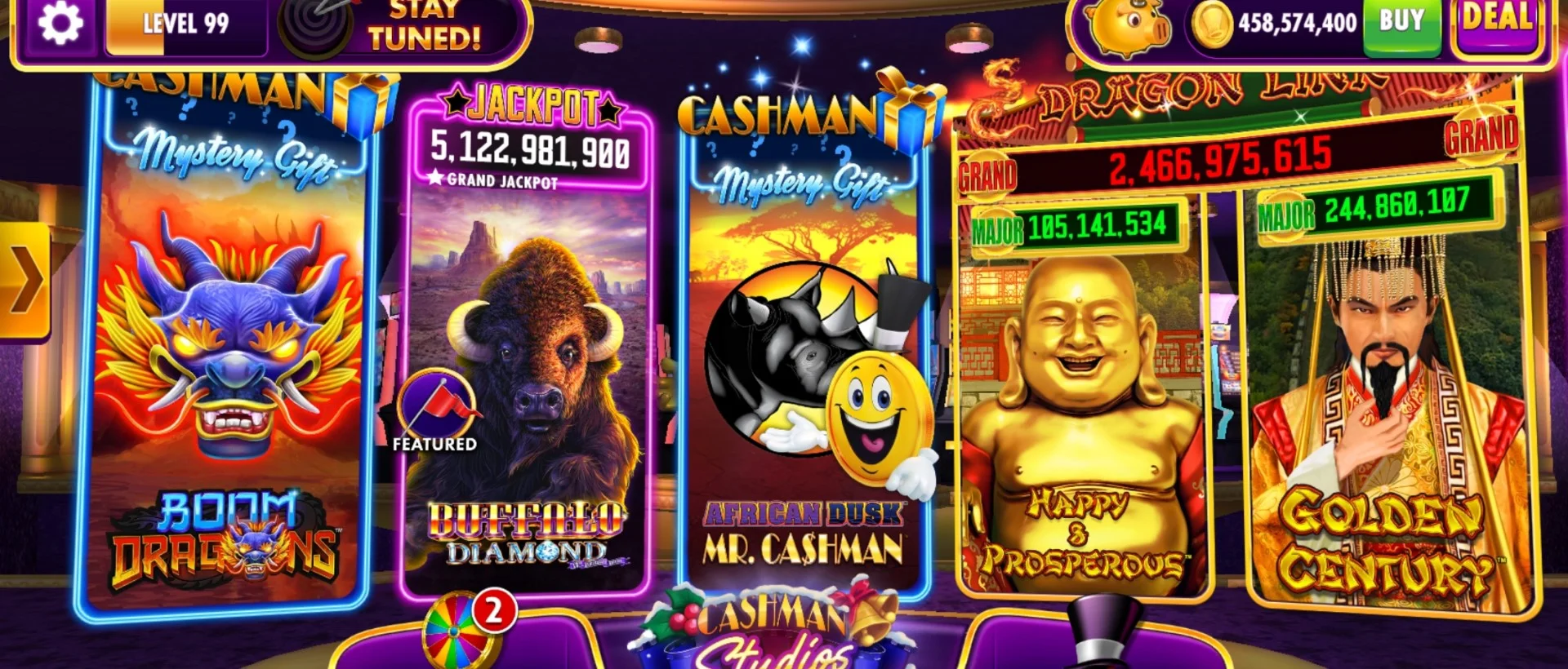 Eastern wealth slots